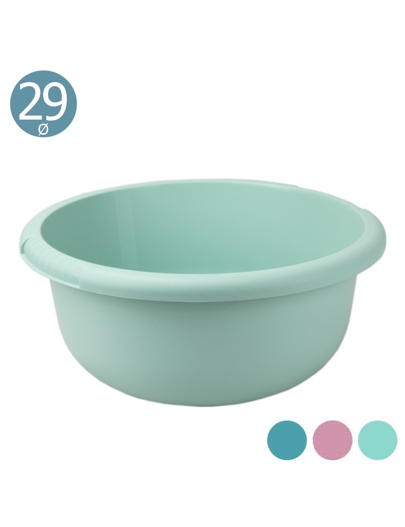 BACIA CD 2557 COLORS FINGER BOWL Ø29X12,5CM 4,5L PLST