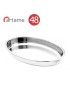 ASSADEIRA OVAL ARTAME 28148 FUNDA 48X35X5CM INOX18/10