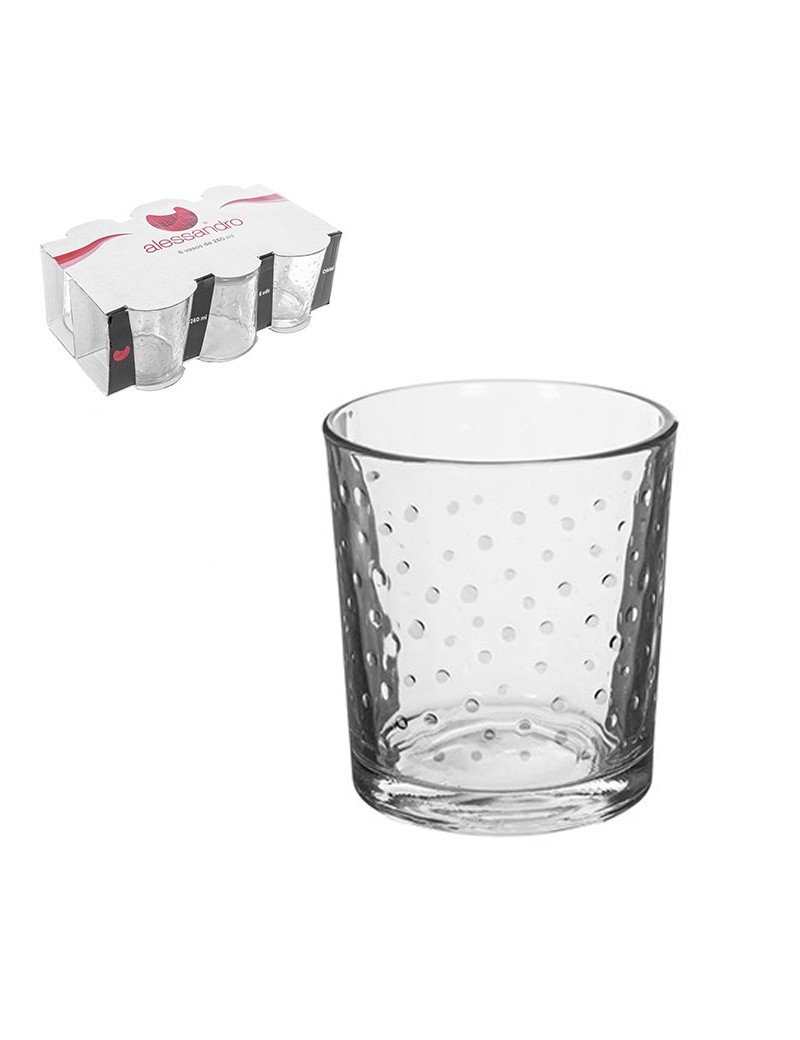 COPO GOTAS CONJ.6  26CL VIDRO