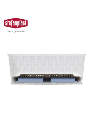 FLOREIRA 73700 NATURAL RET. BRANCO 40X16X13CM PLST