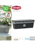 FLOREIRA 94403 CLOE ANTRACITE 50X18X17CM PLST