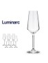 FLUTE CHAMPANHE LUMINARC VINETIS 23CL CONJ.6 VIDRO