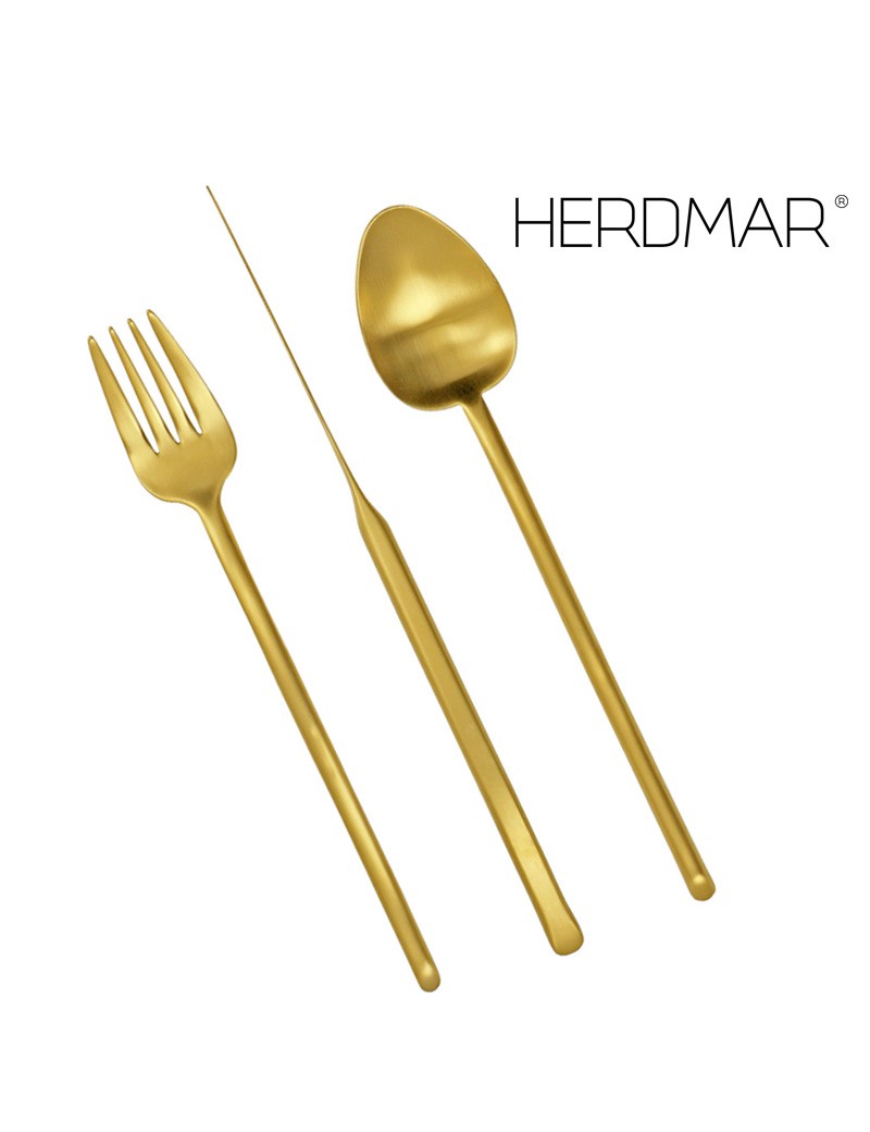 FACA PEIXE H STICK OURO MATE PVD
