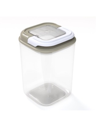 CAIXA HERMETICA FLIPSAVER 0,8L 10X10X15CM TAUPE