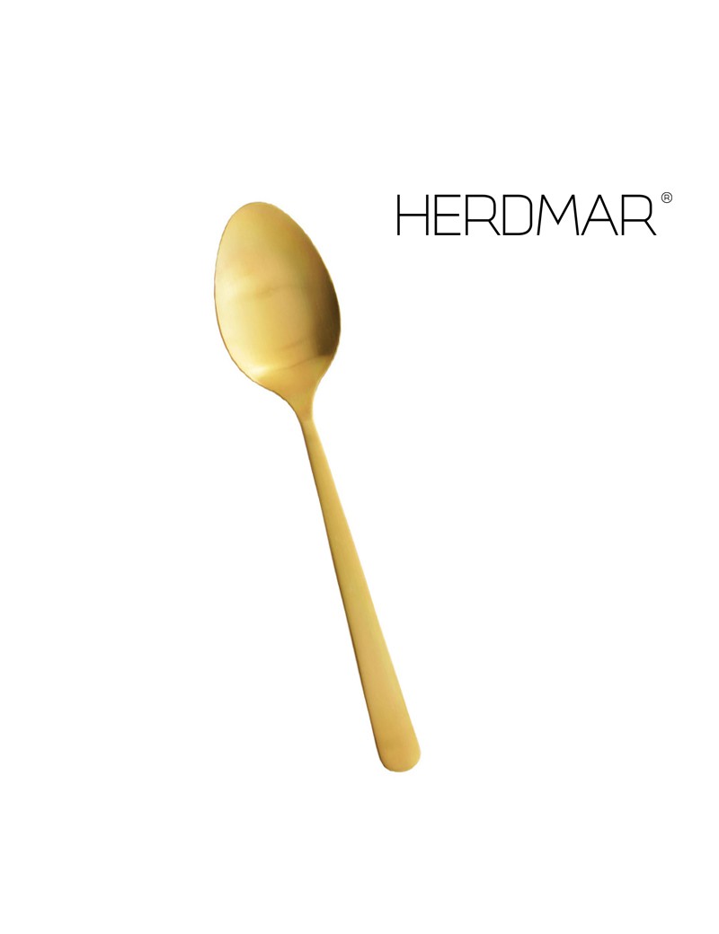 COLHER S/MESA H OSLO OURO MATE PVD