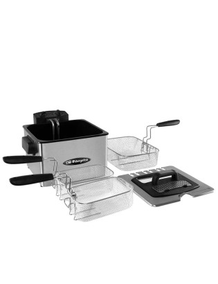 FRITADEIRA ELETRICA ORBEGOZO FDR 55  4,5L 2180W INOX