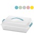 BOLEIRA RETANGULAR 18.382 C/REDE 38X28X13CM PLST SORT