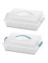 BOLEIRA RETANGULAR 18.382 C/REDE 38X28X13CM PLST SORT