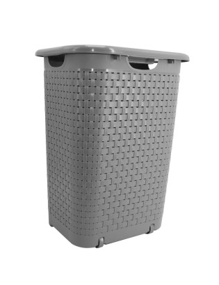 CESTO MULTIUSOS BAMBU 05.940 C/RODAS PLAST  44,5X35,5X59CM