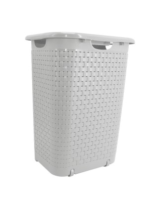 CESTO MULTIUSOS BAMBU 05.940 C/RODAS PLAST  44,5X35,5X59CM