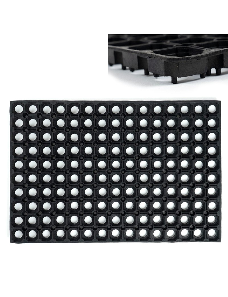 TAPETE BORRACHA 22MM 80X50CM