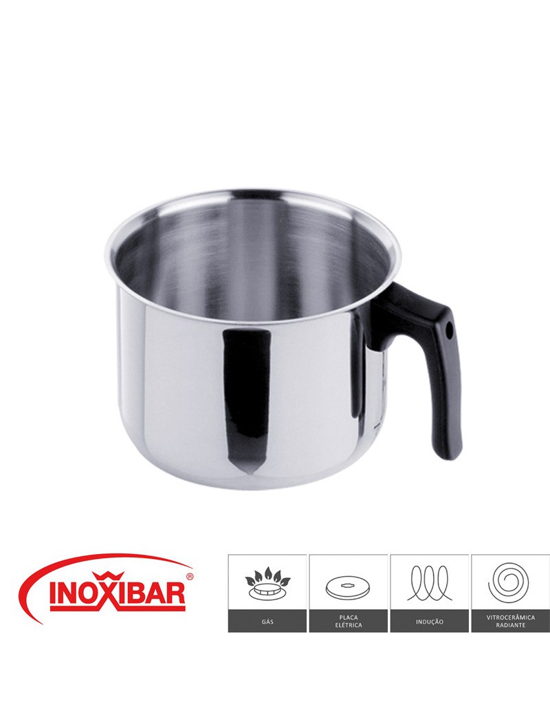 60204 - PUCARO 14CM INOX INDUÇAO INOXIBAR