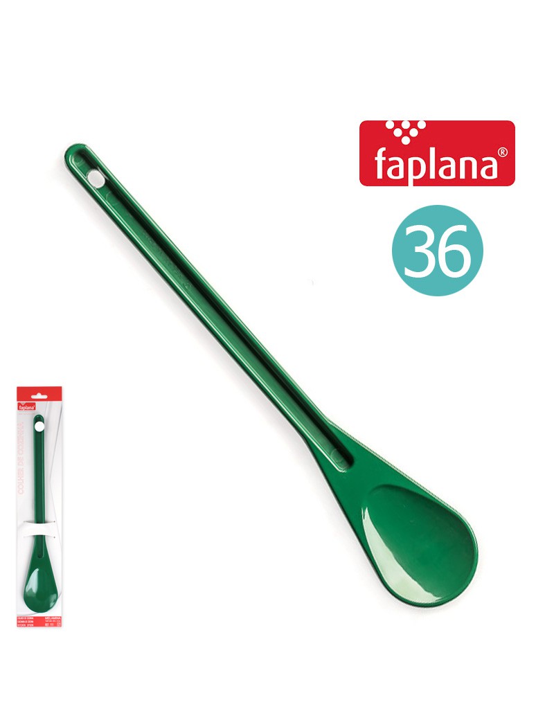 COLHER COZINHA 111 MELAMINA 36CM VERDE MUSGO