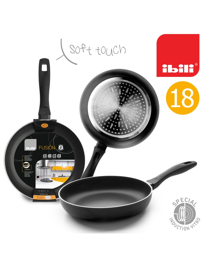 FRIGIDEIRA IBILI 450018 FUSION Ø18X4,2CM ANTIADERENTE INDUÇA