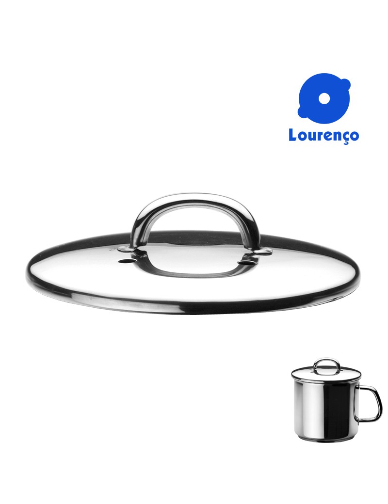 TAMPA LOURENÇO ELITE 12CM INOX 18/10