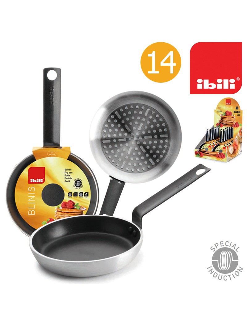 FRIGIDEIRA IBILI 404514 BLINIS Ø14X2,8CM ANTIADERENTE IND