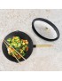 WOK IBILI 404230 LUXE Ø30X8,5-12CM C/TAMPA ANTIAD IND.