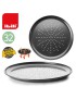 FORMA PIZZA IBILI 821932 MOKA C/FUROS Ø32CM ANTIAD