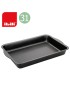 ASSADEIRA IBILI 822028 MOKA 31X20X3,5CM ANTIADERENTE