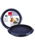 FORMA TARTE IBILI 870006 BLUEBERRY CANELADA Ø24X3CM SILICONE