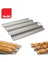 PLACA 4 BAGUETES / TELHAS IBILI 824804 MOKA 38X33CM