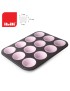 TABULEIRO 12 QUEQUES IBILI 827000  MOKA+ FORMAS 39X27X3,5CM