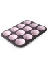 TABULEIRO 12 QUEQUES IBILI 827000  MOKA+ FORMAS 39X27X3,5CM