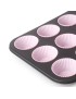 TABULEIRO 12 QUEQUES IBILI 827000  MOKA+ FORMAS 39X27X3,5CM