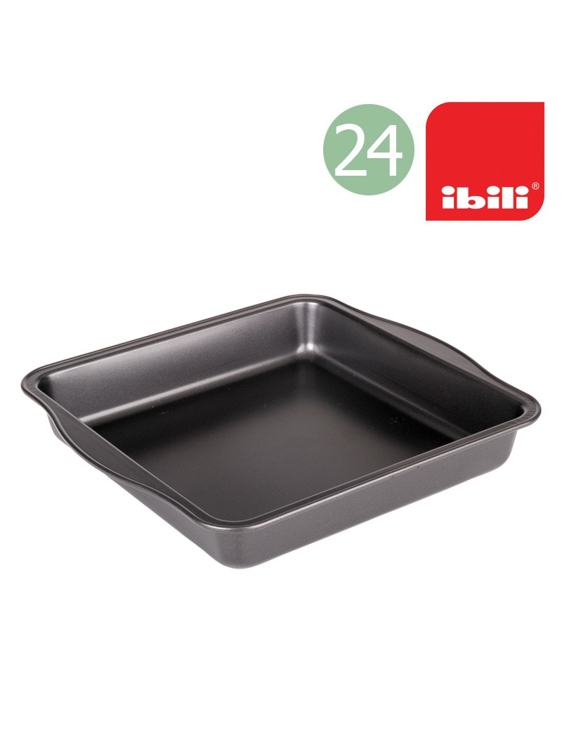 FORMA QUADRADA IBILI 823624 MOKA 24X24X4,5CM ANTIADERENTE