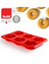 FORMA DONUTS IBILI 876000 STRAWBERRY 6CAV. Ø8CM SILICONE
