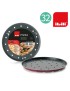 FORMA PIZZA IBILI 356132 VENUS C/FUROS Ø32CM ANTIAD