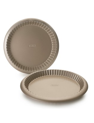 FORMA TARTE IBILI 840728 GOLDEN CANELADA Ø28X3CM ANTIAD