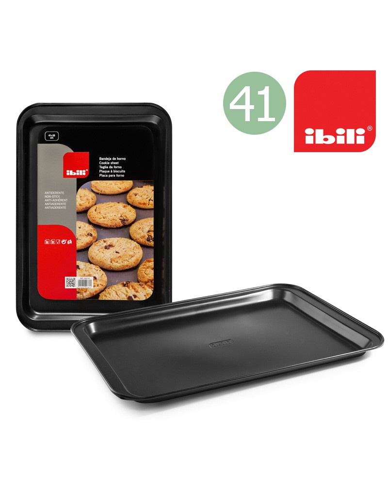 FORMA TORTA IBILI 822141 MOKA 41X28X2CM ANTIADERENTE