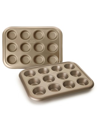 TABULEIRO 12 QUEQUES IBILI 840500 GOLDEN 38X29X3CM ANTIAD