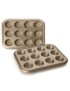 TABULEIRO 12 QUEQUES IBILI 840500 GOLDEN 38X29X3CM ANTIAD