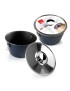 FORMA PUDIM IBILI 331118 BLU Ø18X10,3CM ANTIAD/INOX 18/10