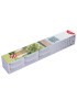 CORTINA MOSCA 08 REPELENTE 90X200CM BRANCO/AZUL TRANSP
