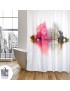 CORTINA BANHO 149501 BORNEO 180X200CM TECIDO