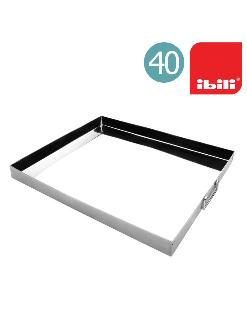 TABULEIRO EMPANADA IBILI 652640 CLASICA 40X30X3,5CM INOX