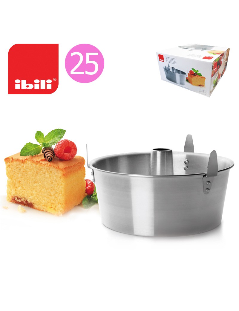 FORMA DESMONTAVEL IBILI 787800 ANGEL FOOD 25X14CM ALUMINIO