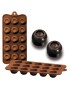 MOLDE BOMBONS IBILI 860303 DIAM 10X21X2,5CM SILICONE