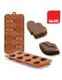 MOLDE BOMBONS IBILI 860311 S. VALENTIM 10X21X2,5CM SILICONE