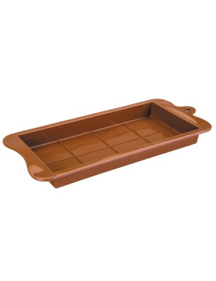 MOLDE TURRON CHOCOLATE IBILI 860400  20X10X2,5CM SILICONE