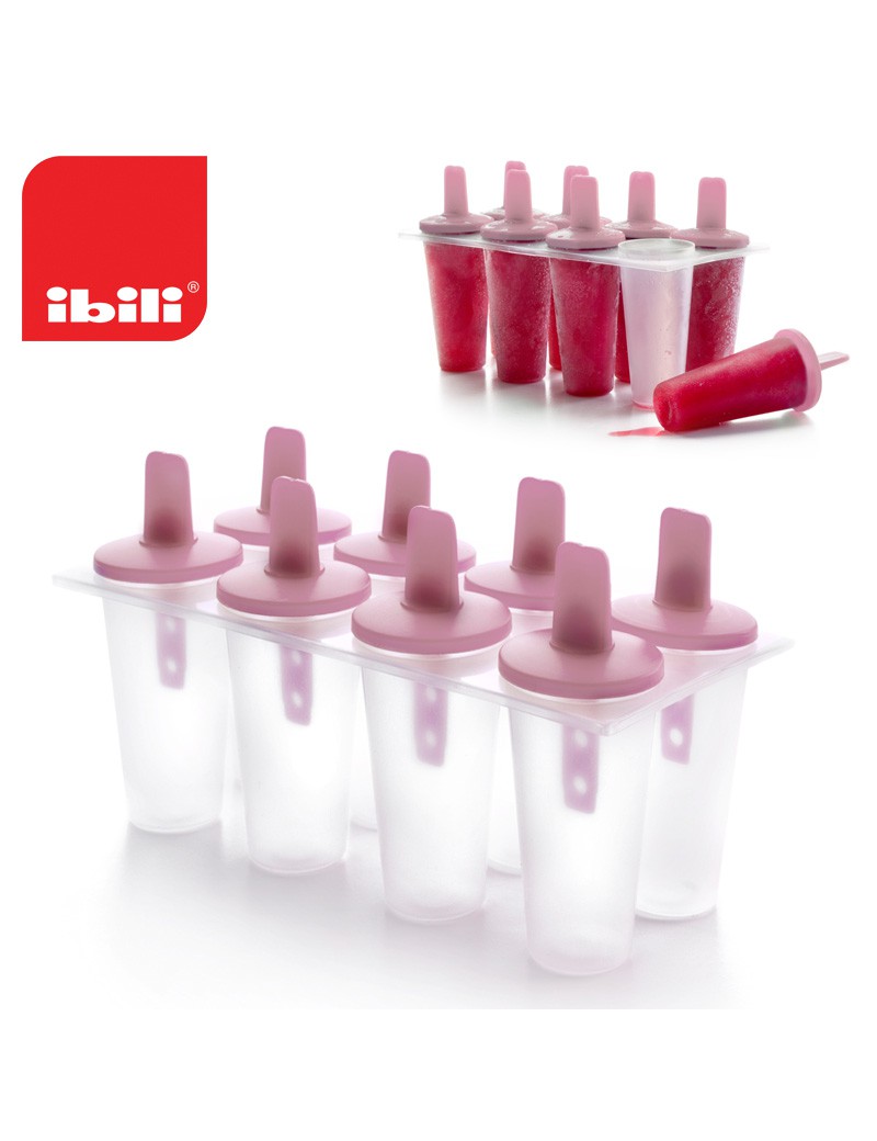 MOLDE GELADO IBILI 783450 P/8 GELADOS 20X10CM 50ML