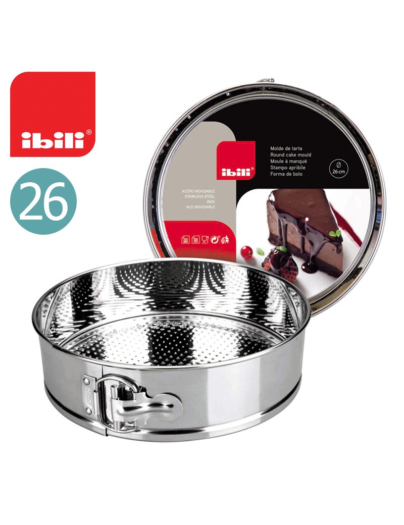 FORMA DESMONTAVEL IBILI 650226 CLASICA 1 FUNDO Ø26CM INOX