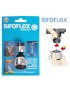 REGULADOR AGUA 2485/5S C/ROSCA CROMADO/PRETO BLISTER