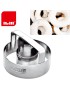 CORTADOR DONUTS IBILI 709209  4 + 9CM INOX