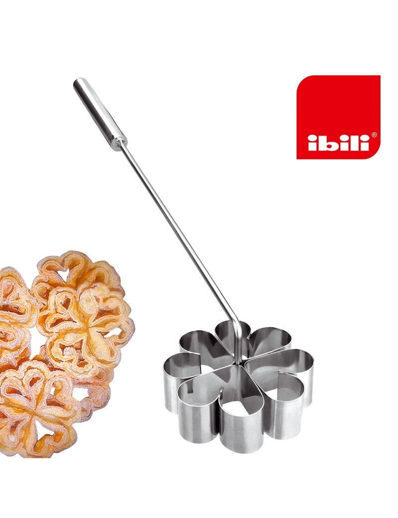 FORMA FILHOSES IBILI 774300 ROSACEA GRANDE Ø9X3CM INOX