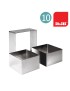 ARO QUADRADO IBILI 716910 CLASICA 10X10X4,5CM INOX
