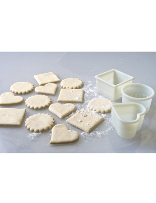 CORTA MASSA REDONDO IBILI 784203 LISO PROF. 9PC (2...10CM)